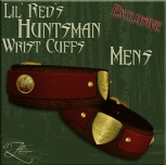 AZE Lil Red's Huntsman Wrist Cuffs Mens Poster 512